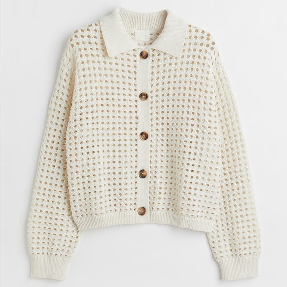 H&M Sweaters - Knit Collared Sweater